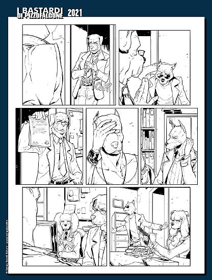I Bastardi di Pizzofalcone 2021 - Ricciardi Magazine, disegni di Carmelo Zagaria.