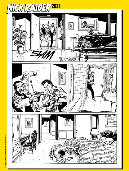 Nick Raider 2021 - Tavola di Marco Foderà