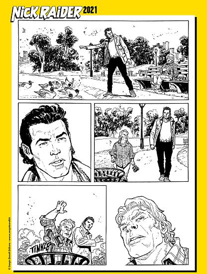 Nick Raider 2021 - Tavola di Marco Foderà