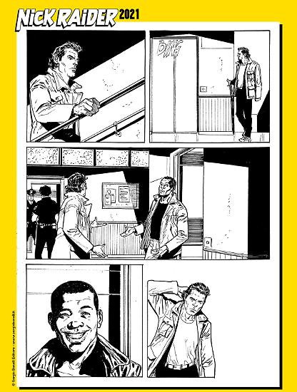 Nick Raider 2021 - Tavola di Marco Foderà