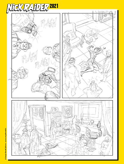 Nick Raider 2021 - Matita di Massimo Cipriani