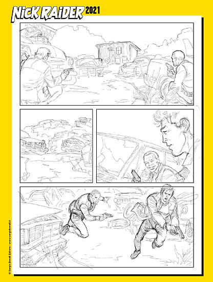 Nick Raider 2021 - Matita di Massimo Cipriani