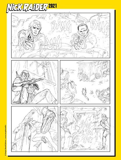 Nick Raider 2021 - Matita di Massimo Cipriani