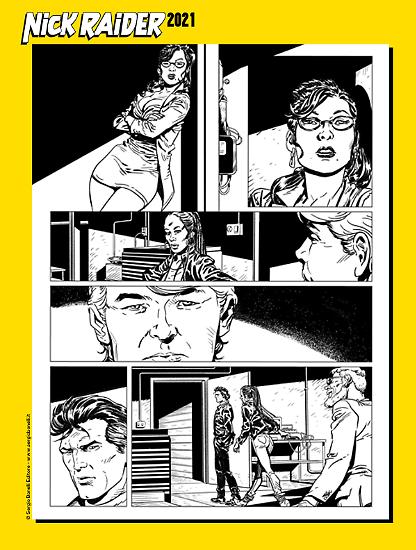 Nick Raider 2021 - Tavola di Ivan Vitolo