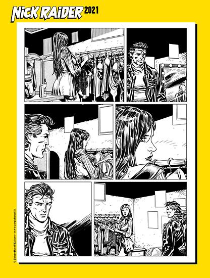 Nick Raider 2021 - Tavola di Ivan Vitolo