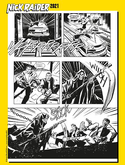 Nick Raider 2021 - Tavola di Ivan Zoni