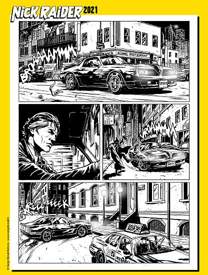 Nick Raider 2021 - Tavola di Rosario Raho