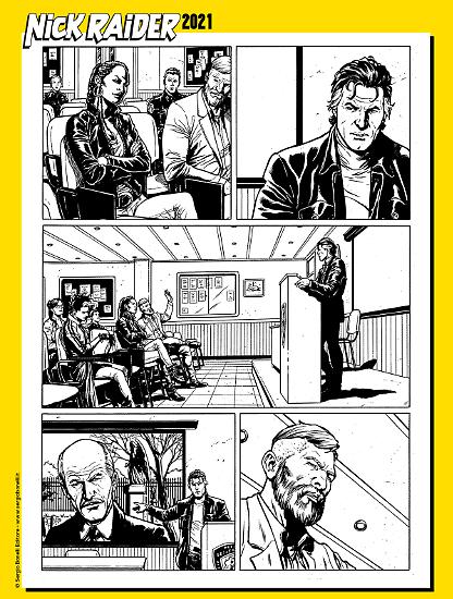 Nick Raider 2021 - Tavola di Rosario Raho