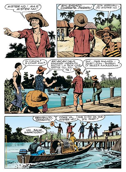 "Tragica Palude" di Guido Nolitta e Franco Bignotti. Copertina di Gallieno Ferri.