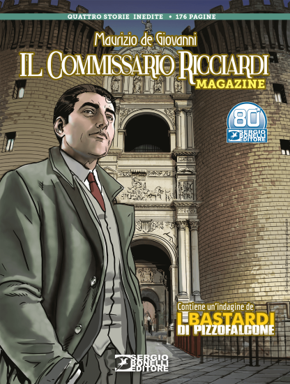 Il commissario Ricciardi Magazine 2021, dal 8 giugno in edicola, fumetteria e nella sezione fumetti del nostro sito. Copertina di Daniele Bigliardo.