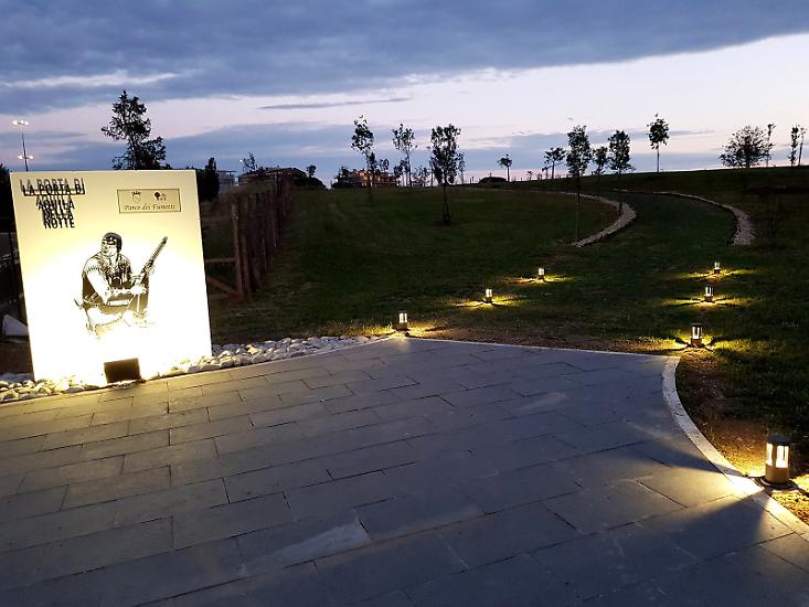 La Porta Aquila della Notte... di notte