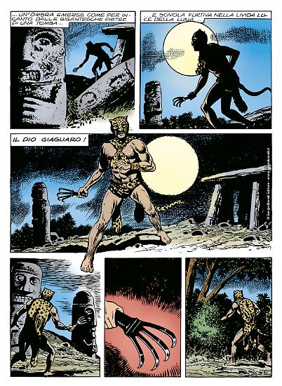 "Il dio giaguaro", di Guido Nolitta e Franco Bignotti.