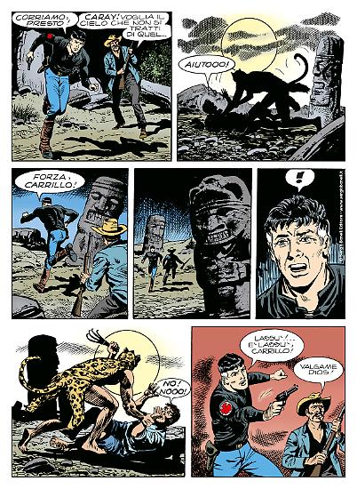 "L'artiglio insanguinato", di Guido Nolitta e Franco Bignotti.