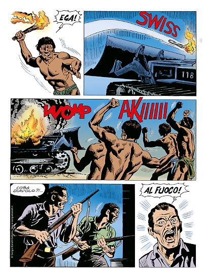 "La lama di asfalto", di Alfredo Castelli e Vincenzo Monti.