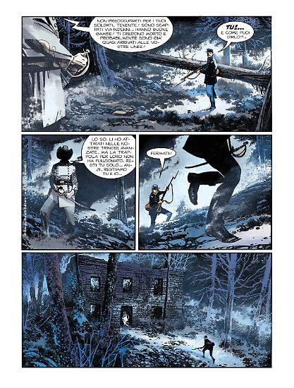 "Il disperso", testi di Mauro Boselli, disegni di Luca Rossi, colori di Alessia Pastorello.