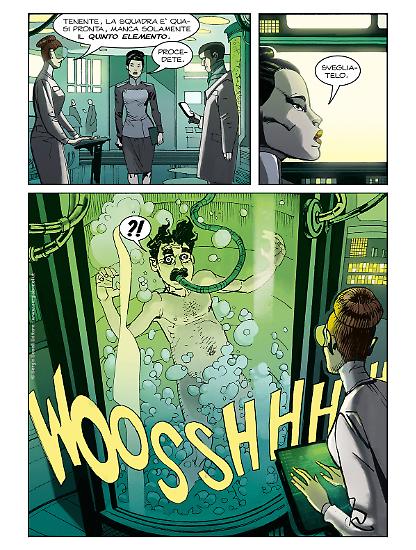 "Groucho Profondo", testi di Paola Barbato, disegni di Luigi Piccatto, colori di Luigi Piccatto e Virginia Chiabotti.
