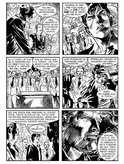 Dylan Dog 421, "La variabile", testi di Paola Barbato, disegni di Fabio Celoni.