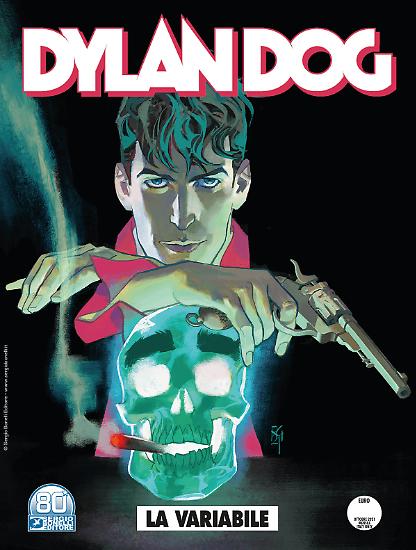 La copertina del numero 421 di Dylan Dog, illustrata da Raul & Gianluca Cestaro.