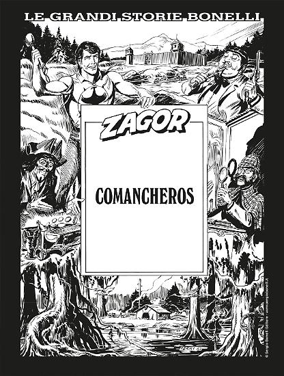 Il frontespizio di "Comancheros".