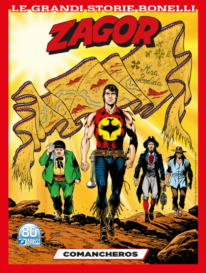 Le Grandi Storie Bonelli - Zagor, "Comancheros". Disponibile dal 29 settembre 2021.