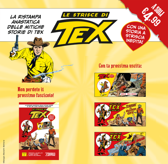 La presentazione della prossima uscita. Appuntamento in edicola martedì 19 ottobre!