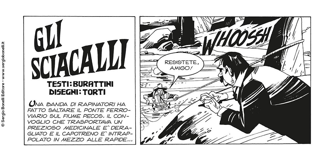 Serie Inedita Silver Star, n. 3 "Gli sciacalli", di Moreno Burattini e Rodolfo Torti, copertina Marco Torricelli.