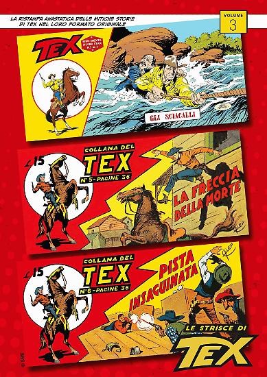 Le Strisce di Tex, volume 3.