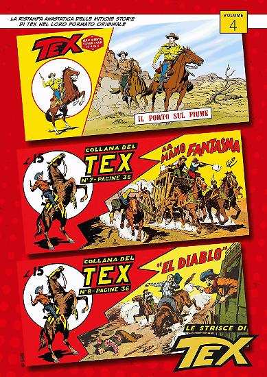 Le Strisce di Tex, volume 4.