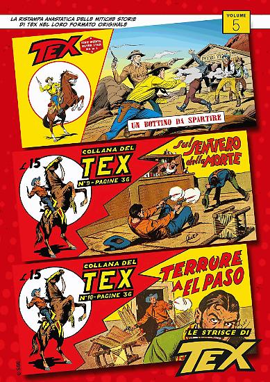 Le Strisce di Tex, volume 5.