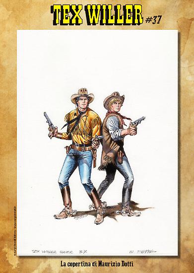 Tex e Hutch ritratti da Maurizio Dotti.