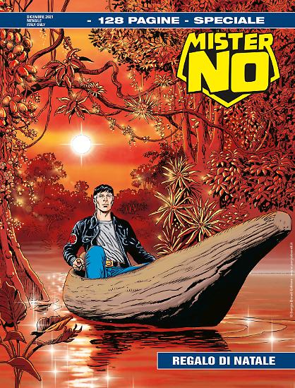 Speciale Mister No "Regalo di Natale", dal 21 dicembre in edicola, fumetteria e nel nostro sito. Copertina di Fabio Valdambrini.