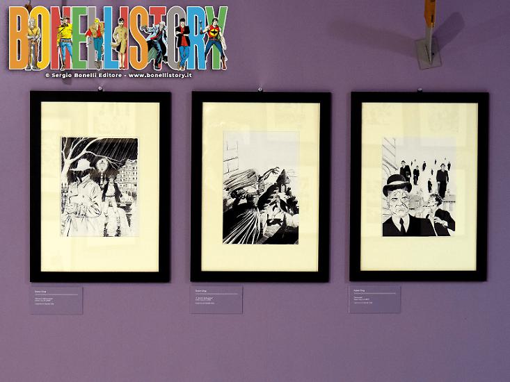 Bonelli Story Le rarità - Tre illustrazioni originali di Claudio Villa per le copertine di Dylan Dog.