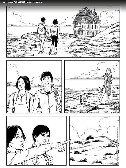 Dampyr 2022 - tavola di Dario Viotti.