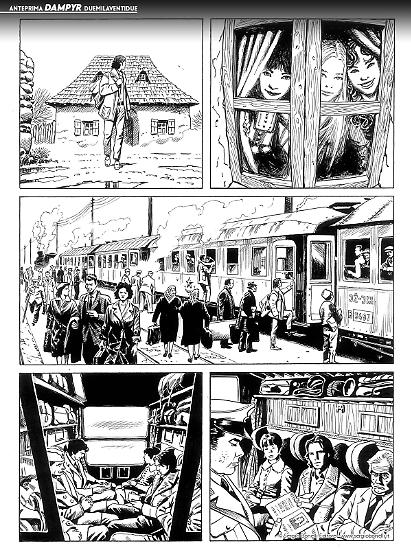 Dampyr 2022 - tavola di Majo.