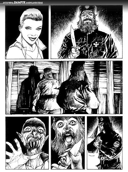 Dampyr 2022 - tavola di Nicola Genzianella.