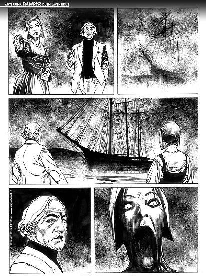 Dampyr 2022 - tavola di Nicola Genzianella.