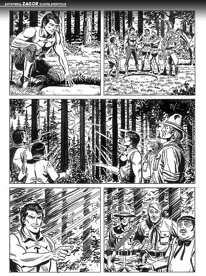Zagor 2022 - Tavola di Walter Venturi.
