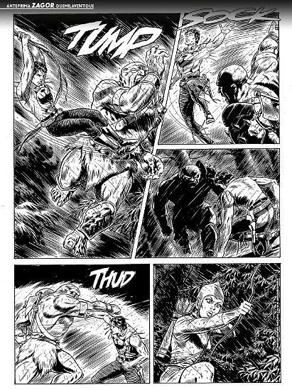 Zagor 2022 - Tavola di Giuliano Piccininno.