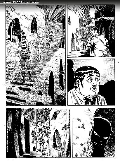 Zagor 2022 - Tavola di Giuliano Piccininno.