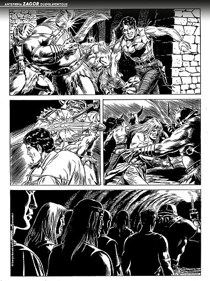 Zagor 2022 - Tavola di Giuliano Piccininno.