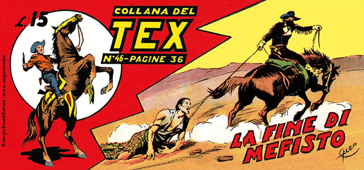 Collana del Tex n.46, "La fine di Mefisto".