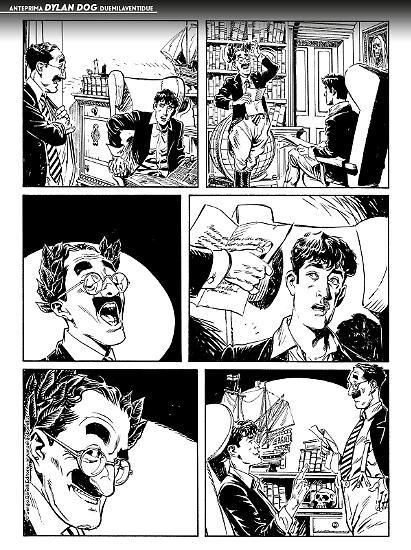 Dylan Dog 2022 - Testi e disegni di Gigi Simeoni.