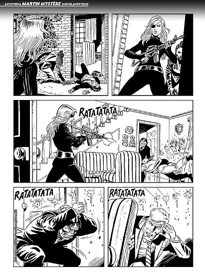 Martin Mystère 2022 - testi di Luca Barbieri, disegni di Walter Venturi.