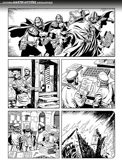 Martin Mystère 2022 - testi di Luca Barbieri, disegni di Walter Venturi.