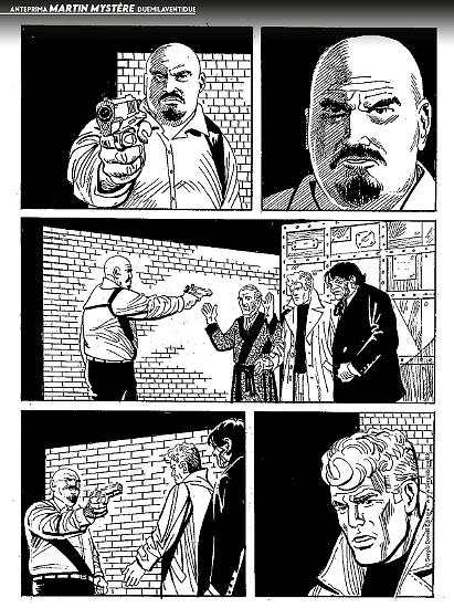 Martin Mystère 2022 - testi di Giovanni Eccher, disegni di Gino Vercelli.