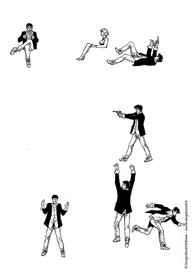 Le figure di Giuseppe Montanari da inserire nella copertina.