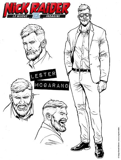 Lester McGarand, braccio armato del distretto.