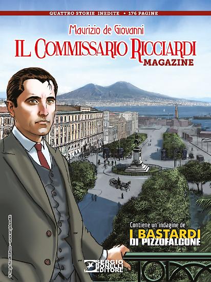 La copertina di Daniele Bigliardo per "Il commissario Ricciardi Magazine 2022".