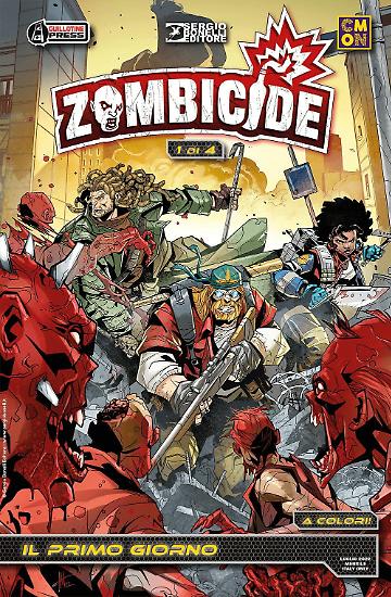 Zombicide 1, disponibile dal 24 giugno in edicola, fumetteria e nel nostro sito.