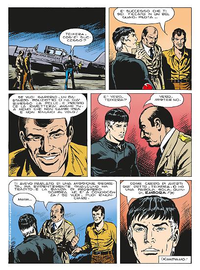 "Quel volo per Rio", di Alfredo Castelli e Giorgio Montorio.